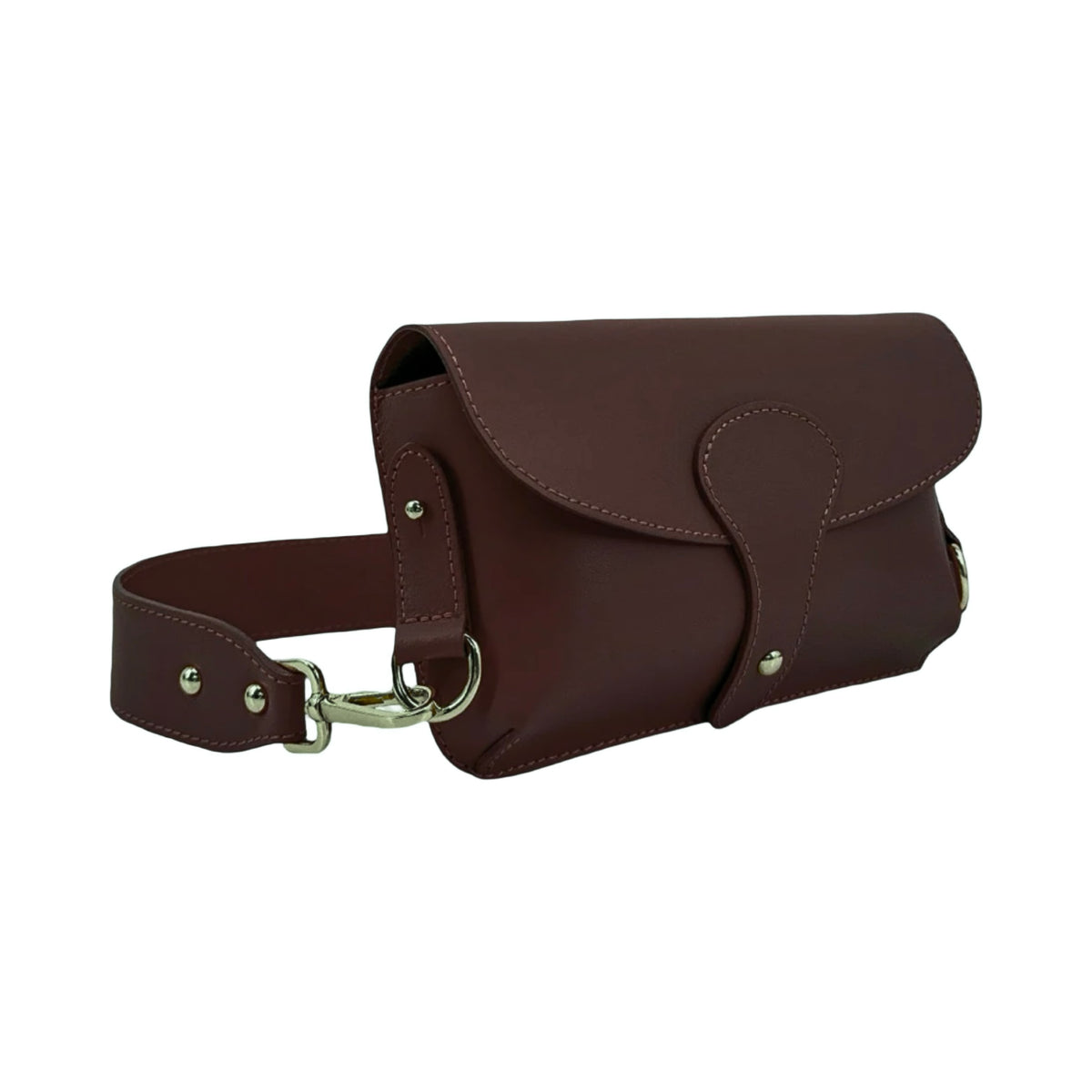 SAC BANDOULIERE CUIR LISSE LOU