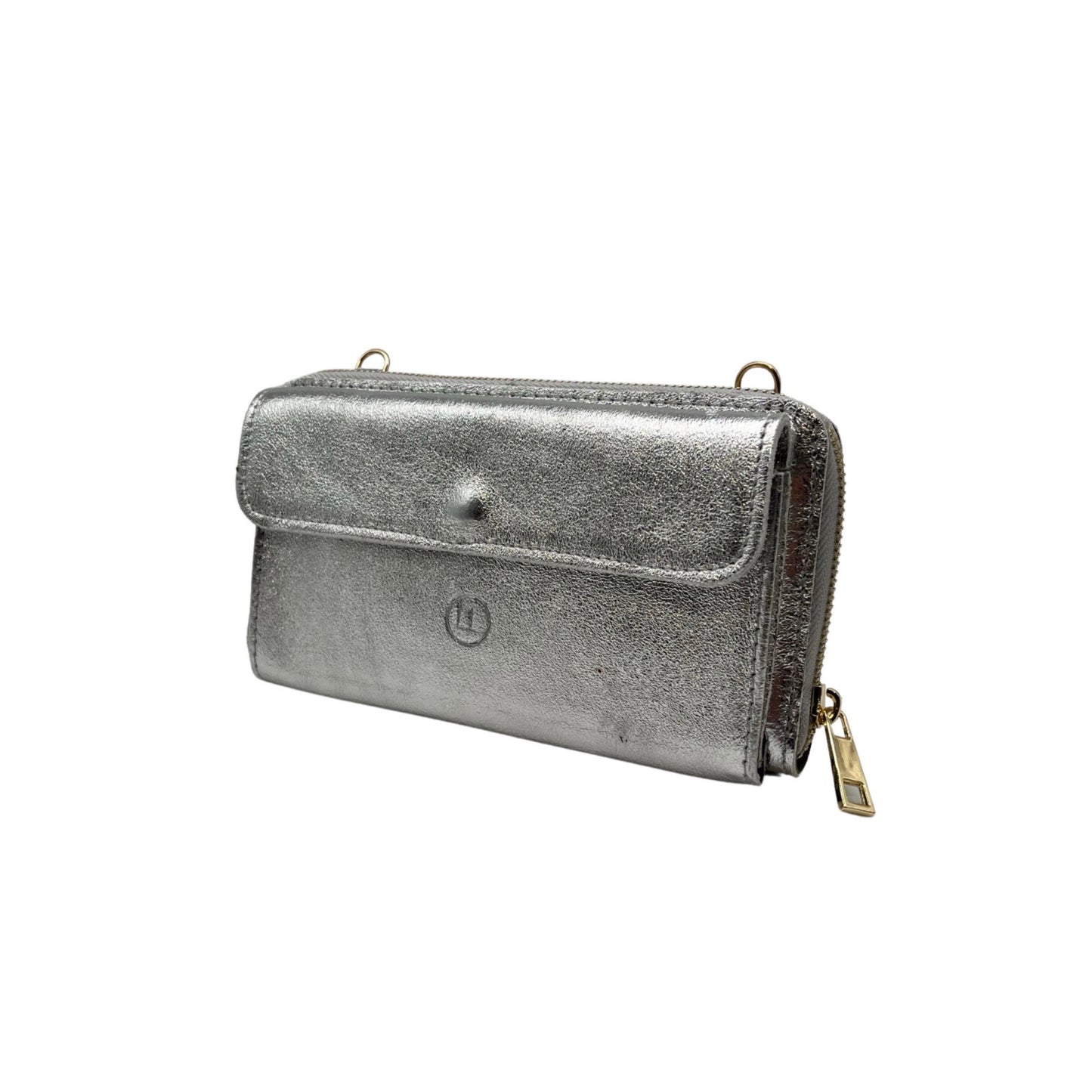 POCHETTE CUIR IRISE HORIZONTAL