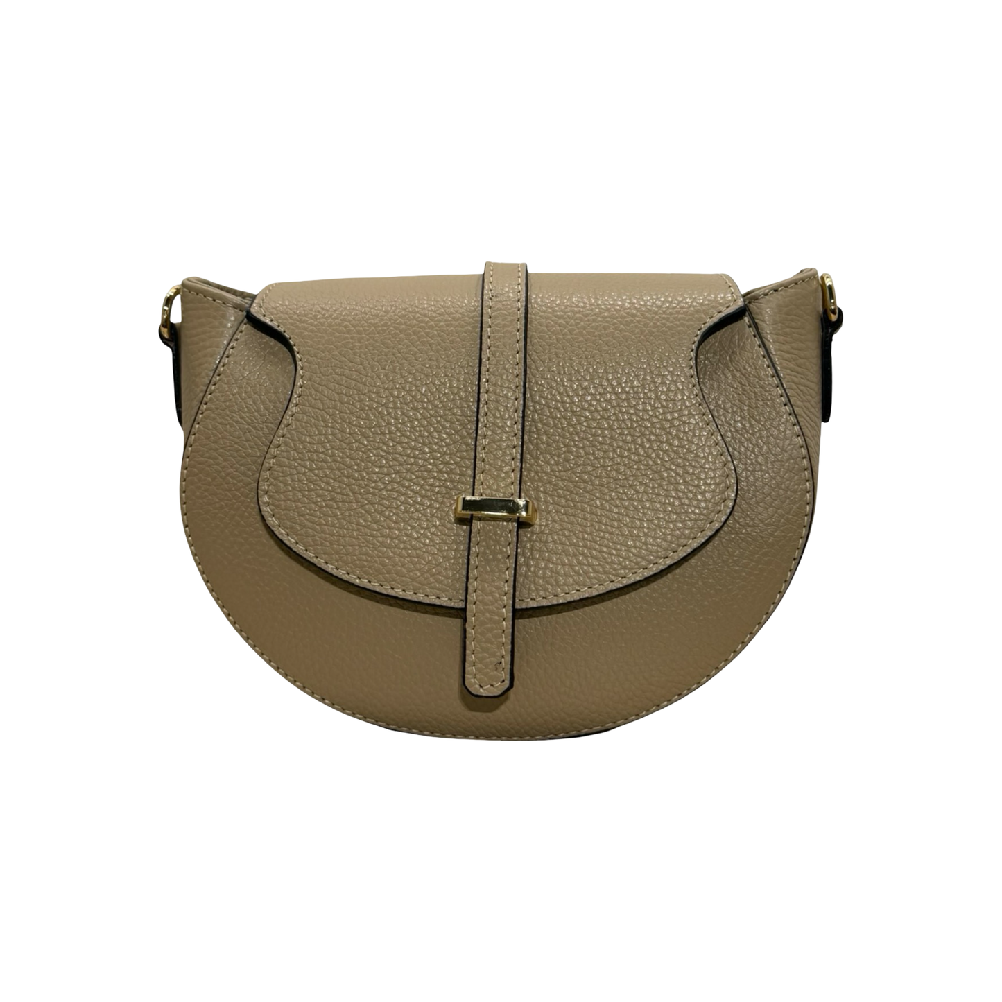 SAC BANDOULIERE CUIR GRAINE MADELENA