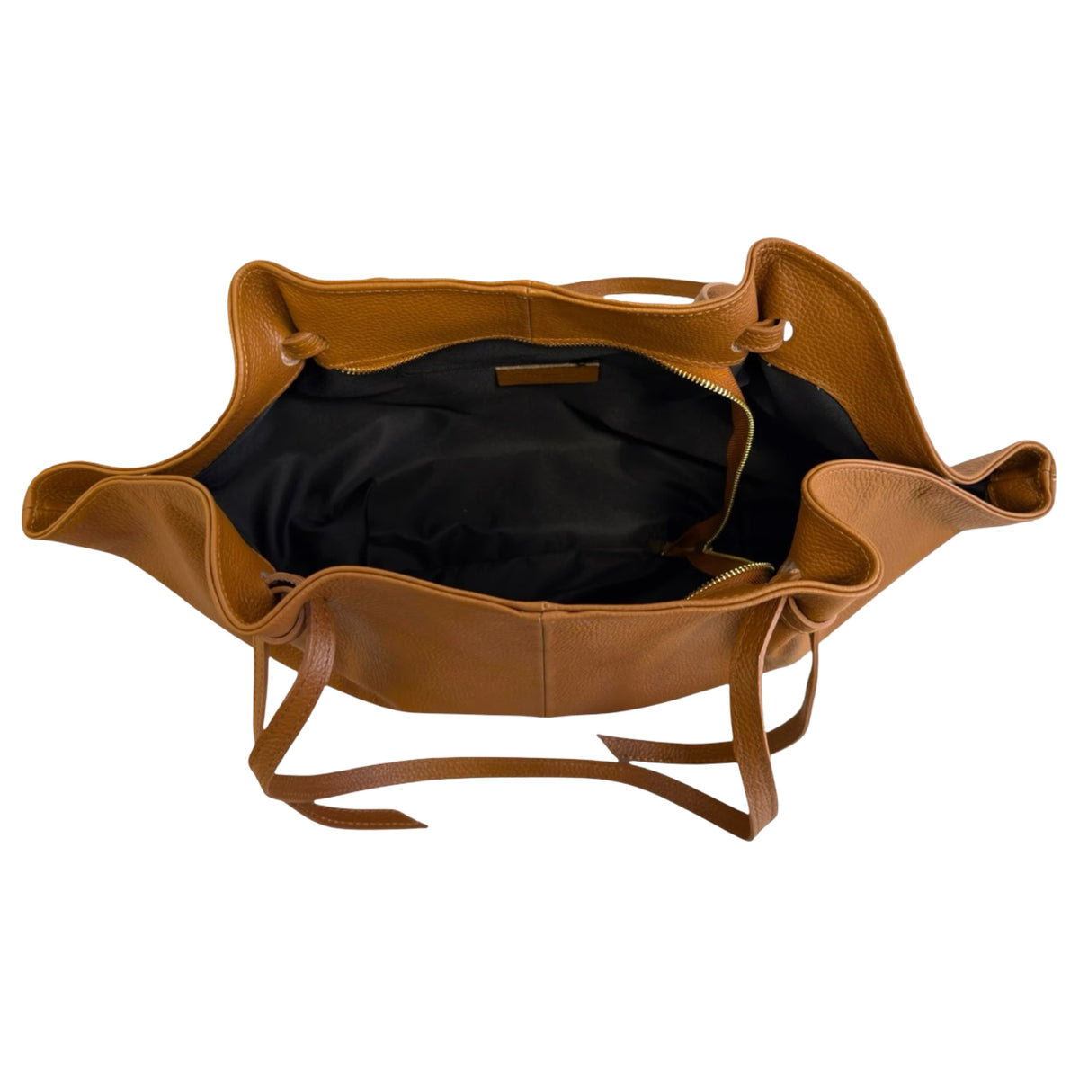 SAC CUIR GRAINÉ SHOPPING