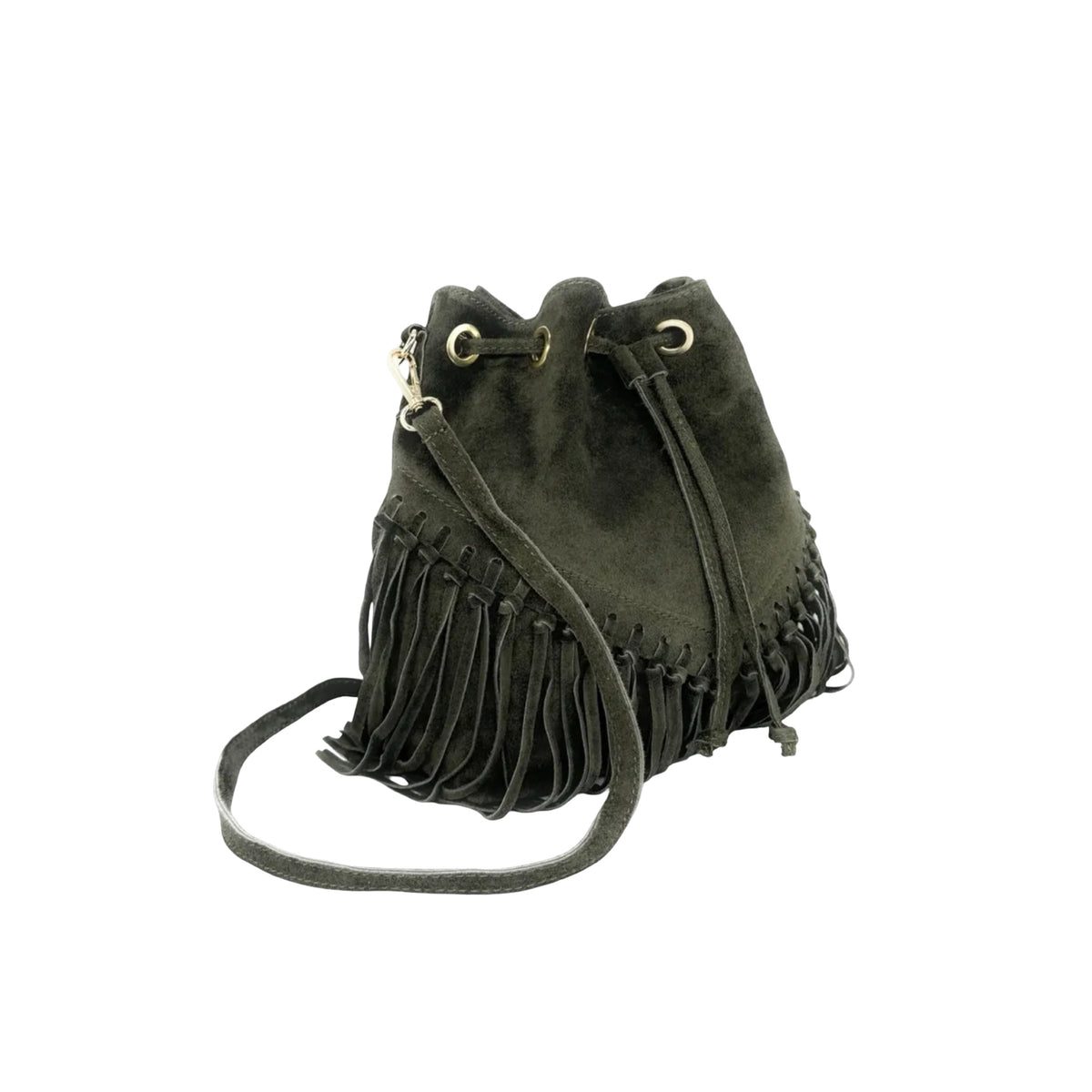 SAC SEAU CUIR SUEDE AURÉLIA