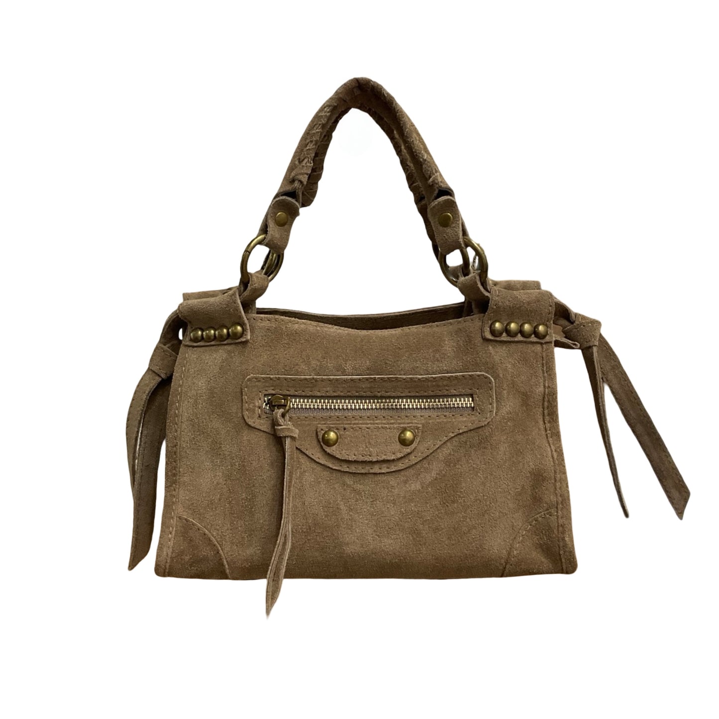 SAC A MAIN CUIR DAIM OLAYA
