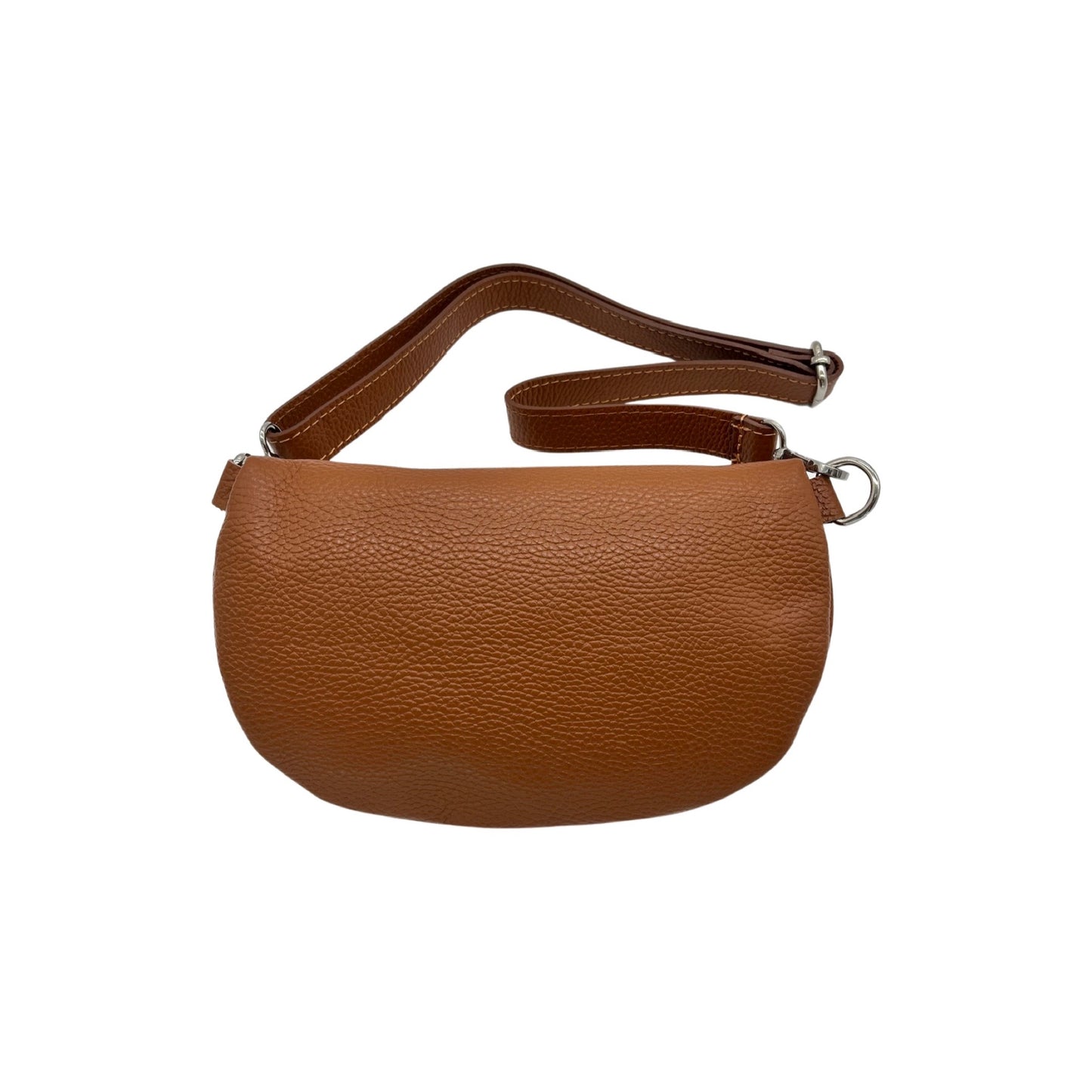 SAC BANANE LINA CUIR GRAINE 25CM