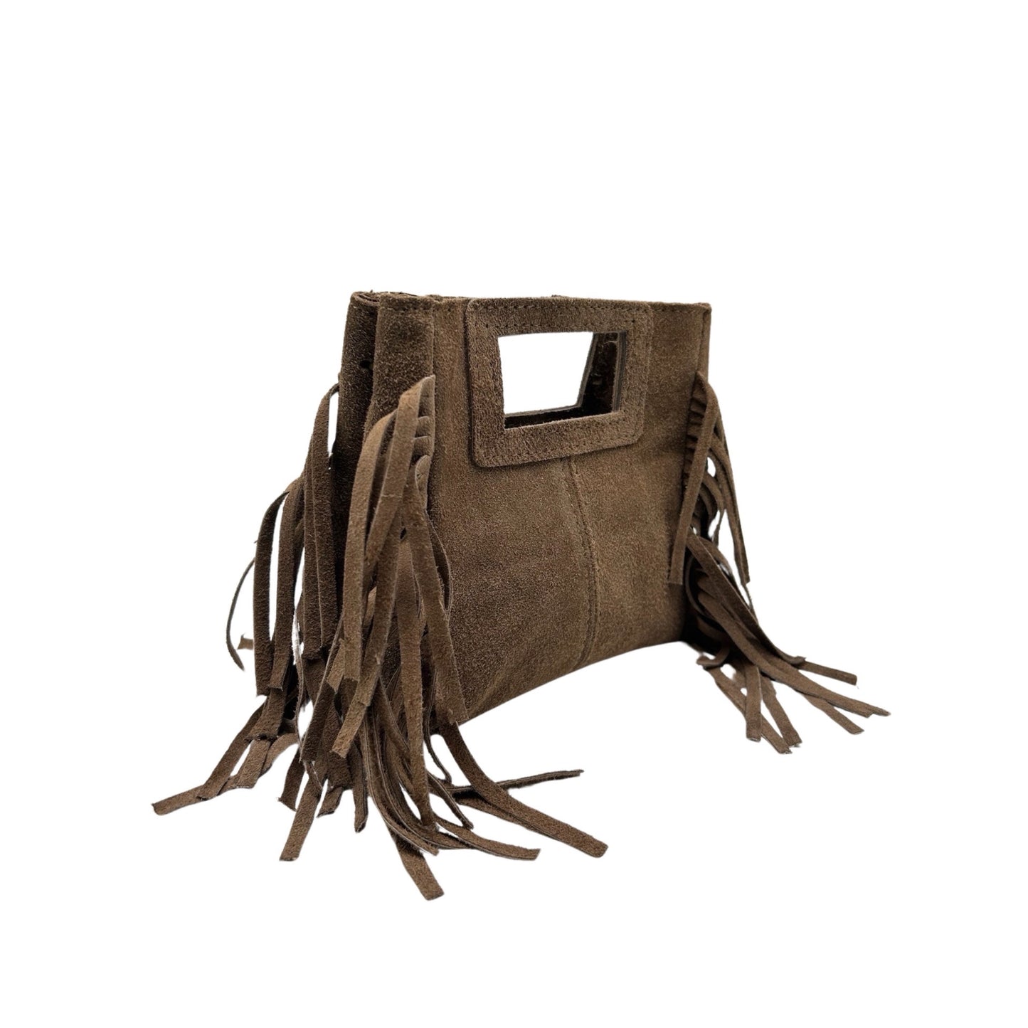 SAC A MAIN CUIR SUEDE MARION SMALL