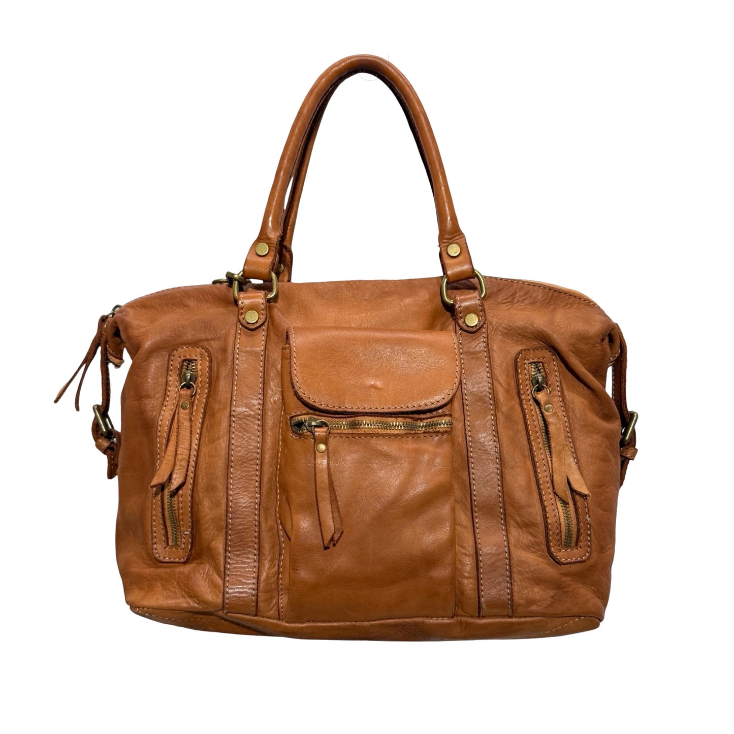 SAC CUIR WASHED MARGO