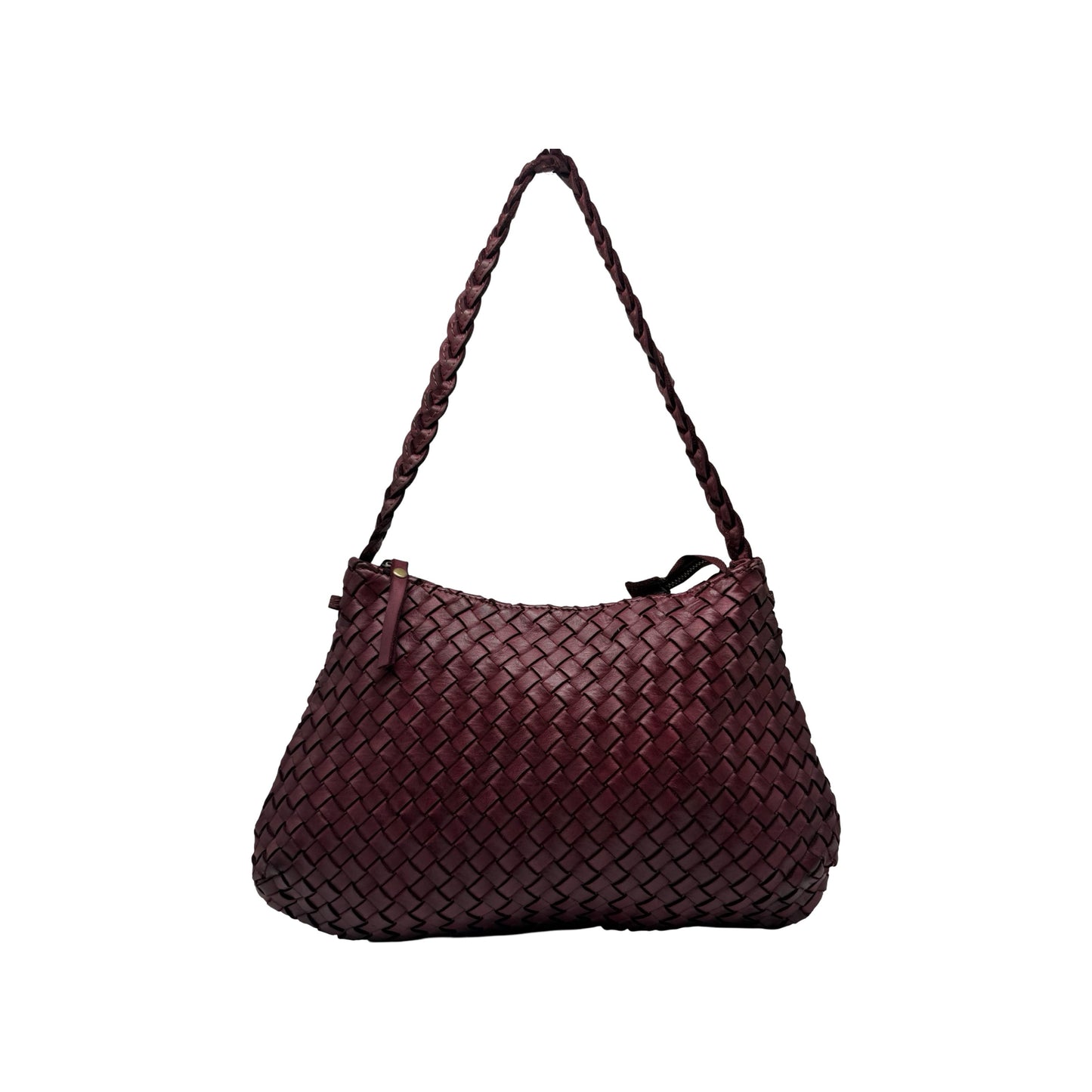 SAC EPAULE CUIR WASHED TRENDY