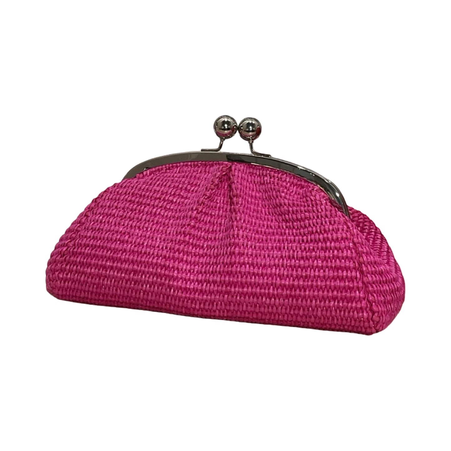 SAC CUIR RAPHIA FERMOIR MELORO