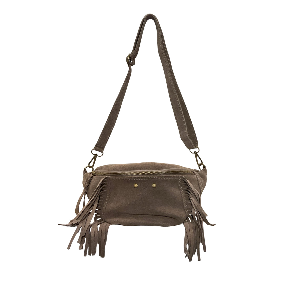 SAC BANANE CUIR SUEDE ESPERANZA