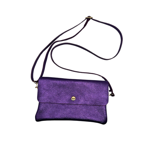 POCHETTE BANDOULIERE CUIR IRISE