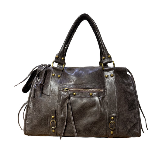SAC A MAIN CUIR MATE CAPUCINE LARGE