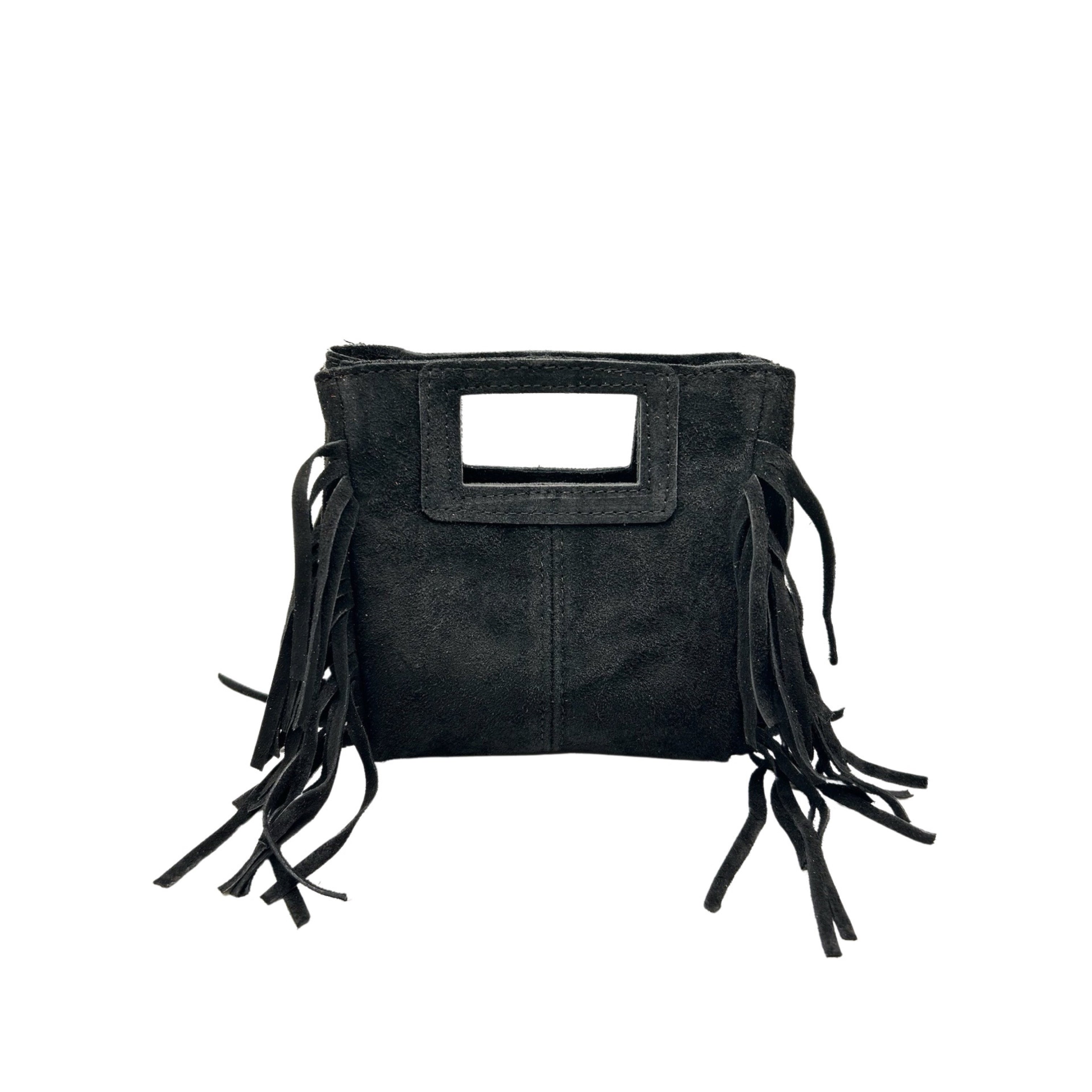 SAC A MAIN CUIR SUEDE MARION SMALL