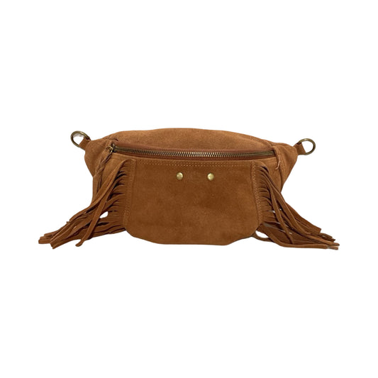 SAC BANANE CUIR SUEDE ESPERANZA