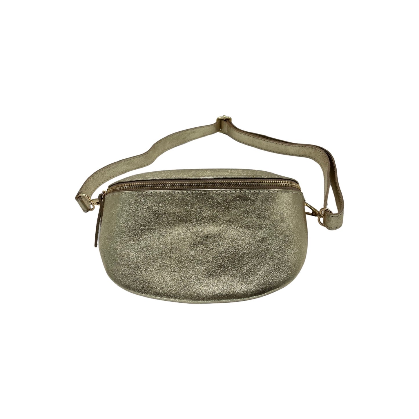 SAC BANANE LINA CUIR IRISE 25CM