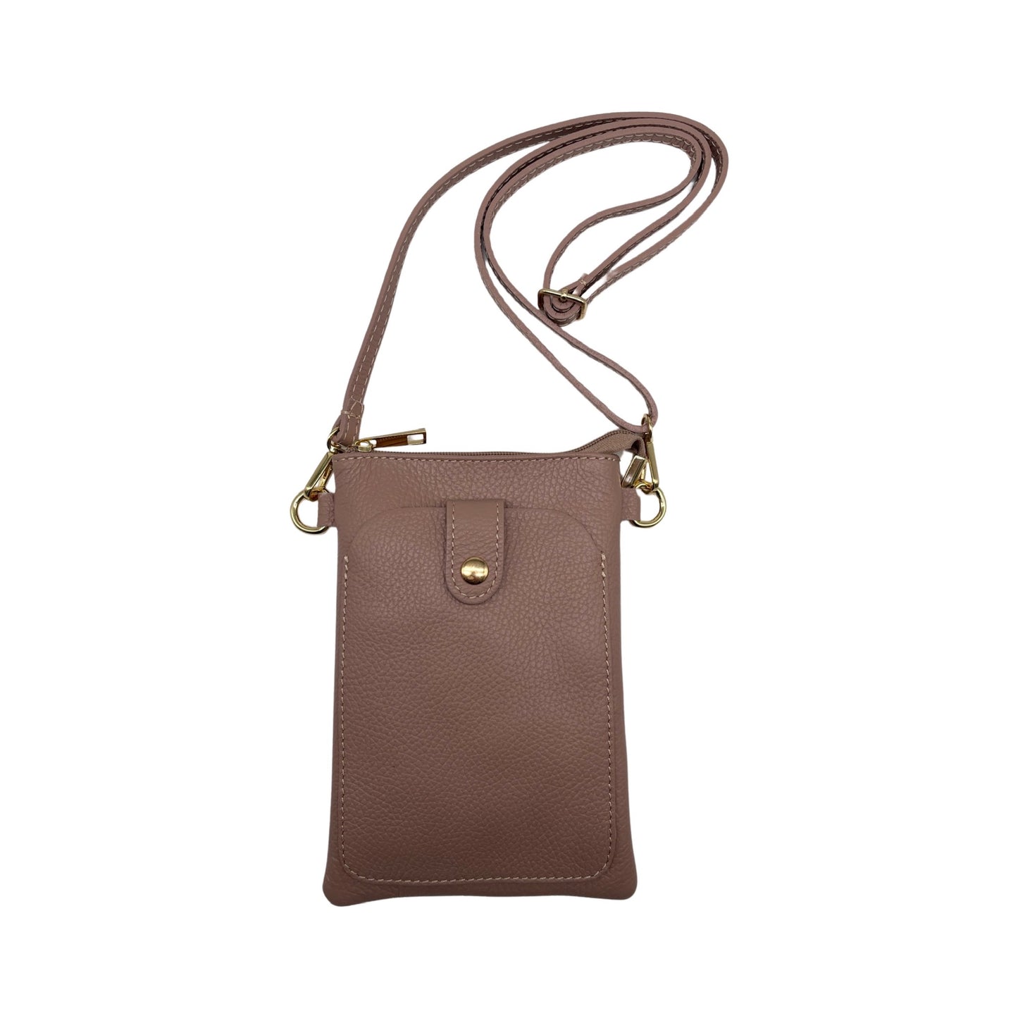 SAC TELEPHONE CUIR GRAINE ALINA