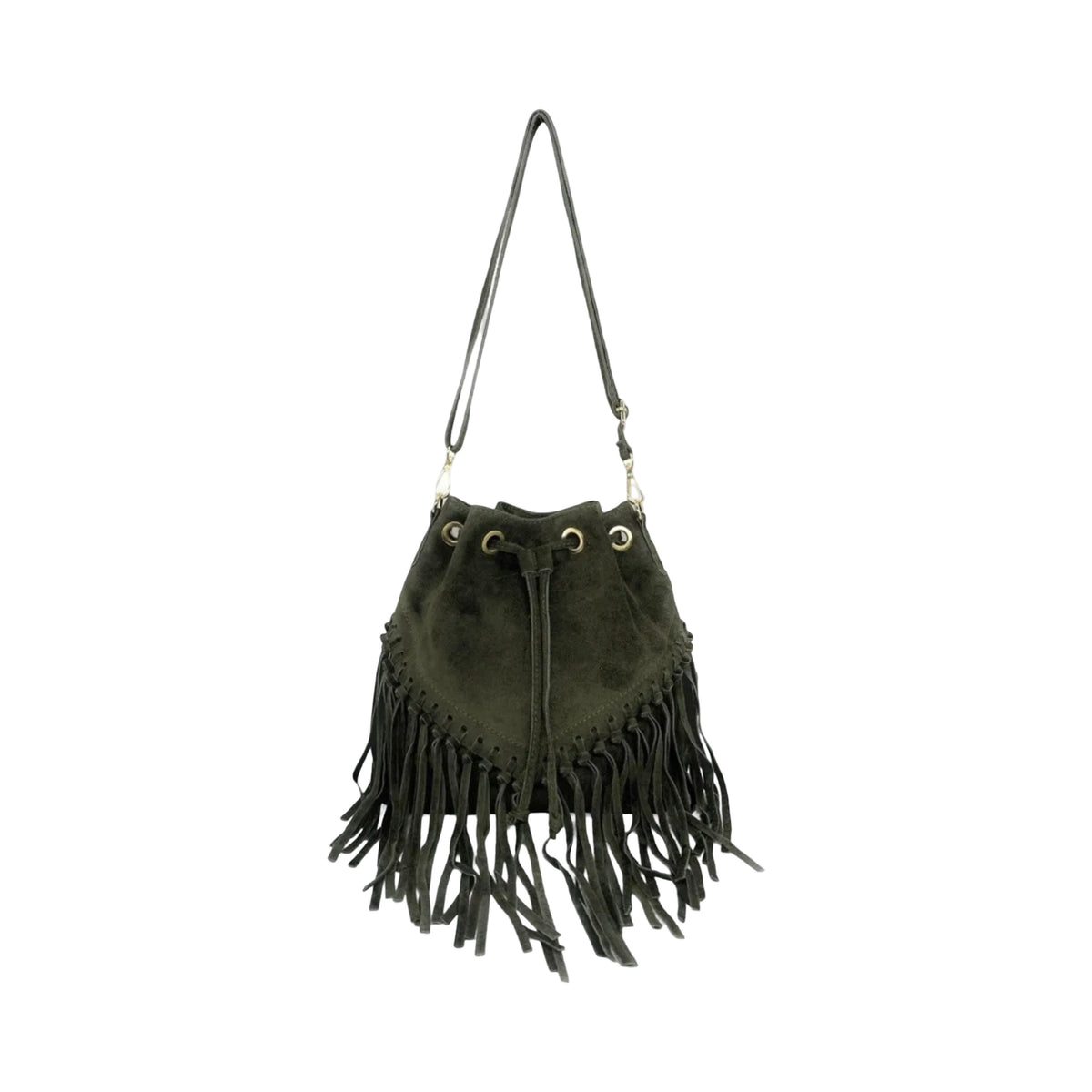 SAC SEAU CUIR SUEDE AURÉLIA