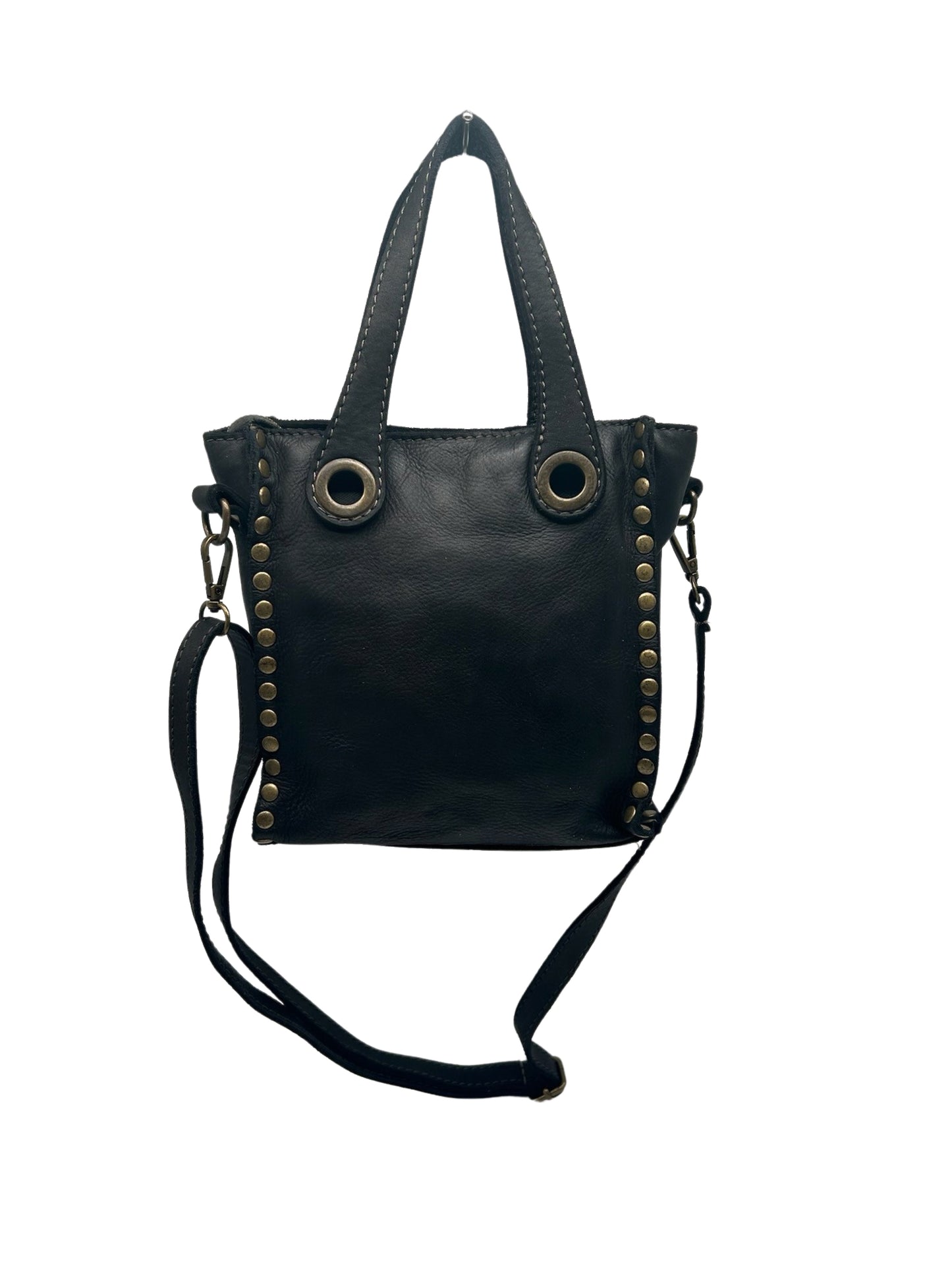 SAC A MAIN RIVET CUIR WASHED DOLORES