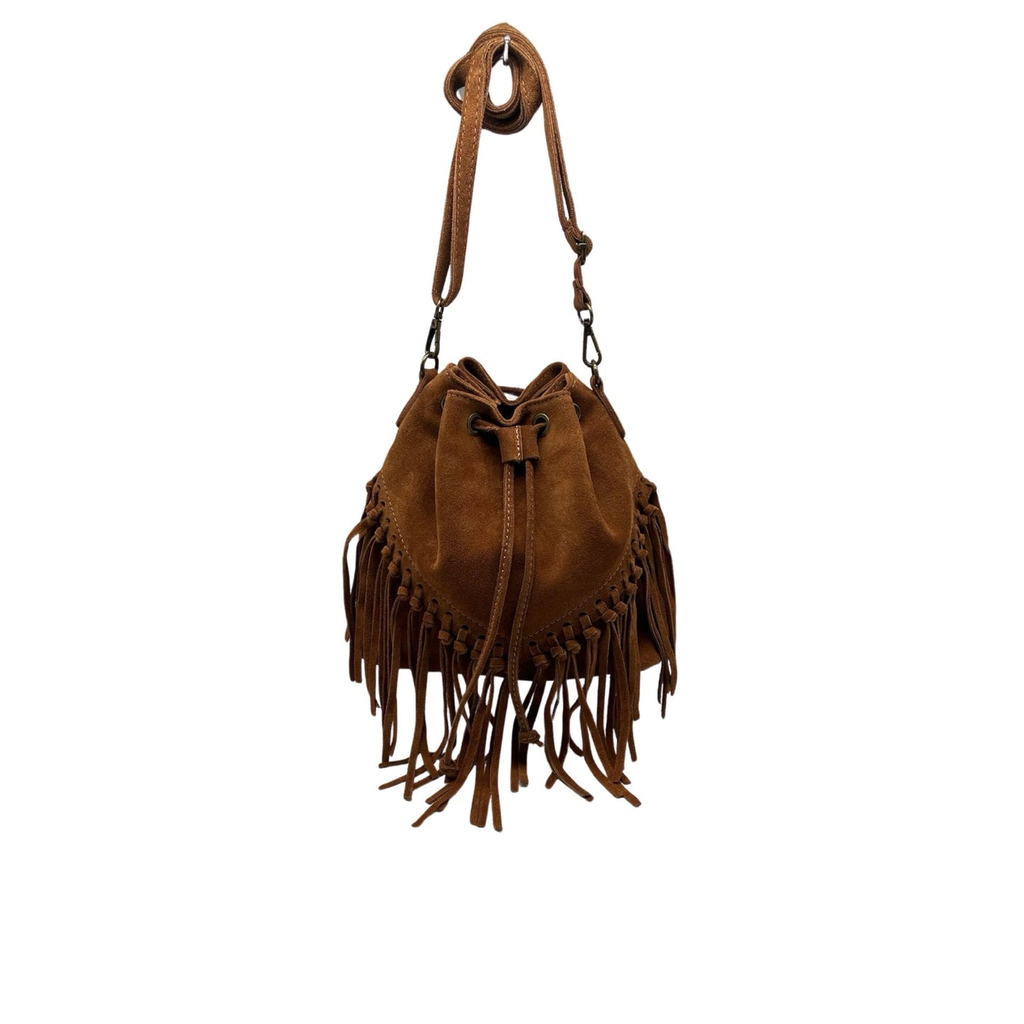 SAC SEAU CUIR SUEDE AURÉLIA