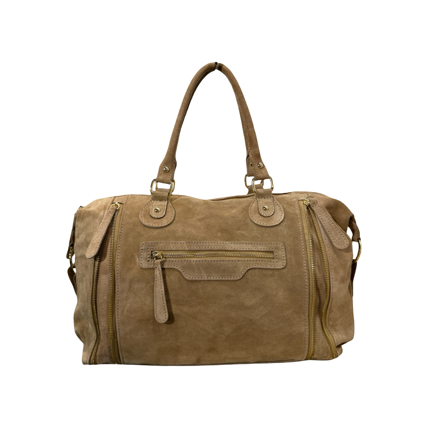 SAC A MAIN CUIR SUEDE BIG GABRIELLE