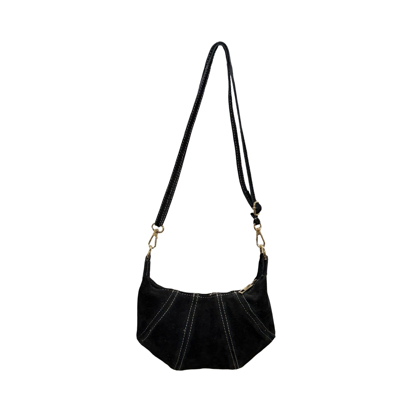 Sac banane Lune cuir Suède Dilun