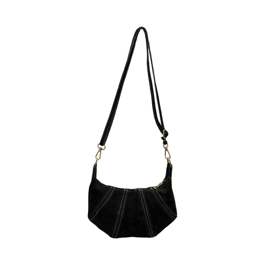 Sac banane Lune cuir Suède Dilun