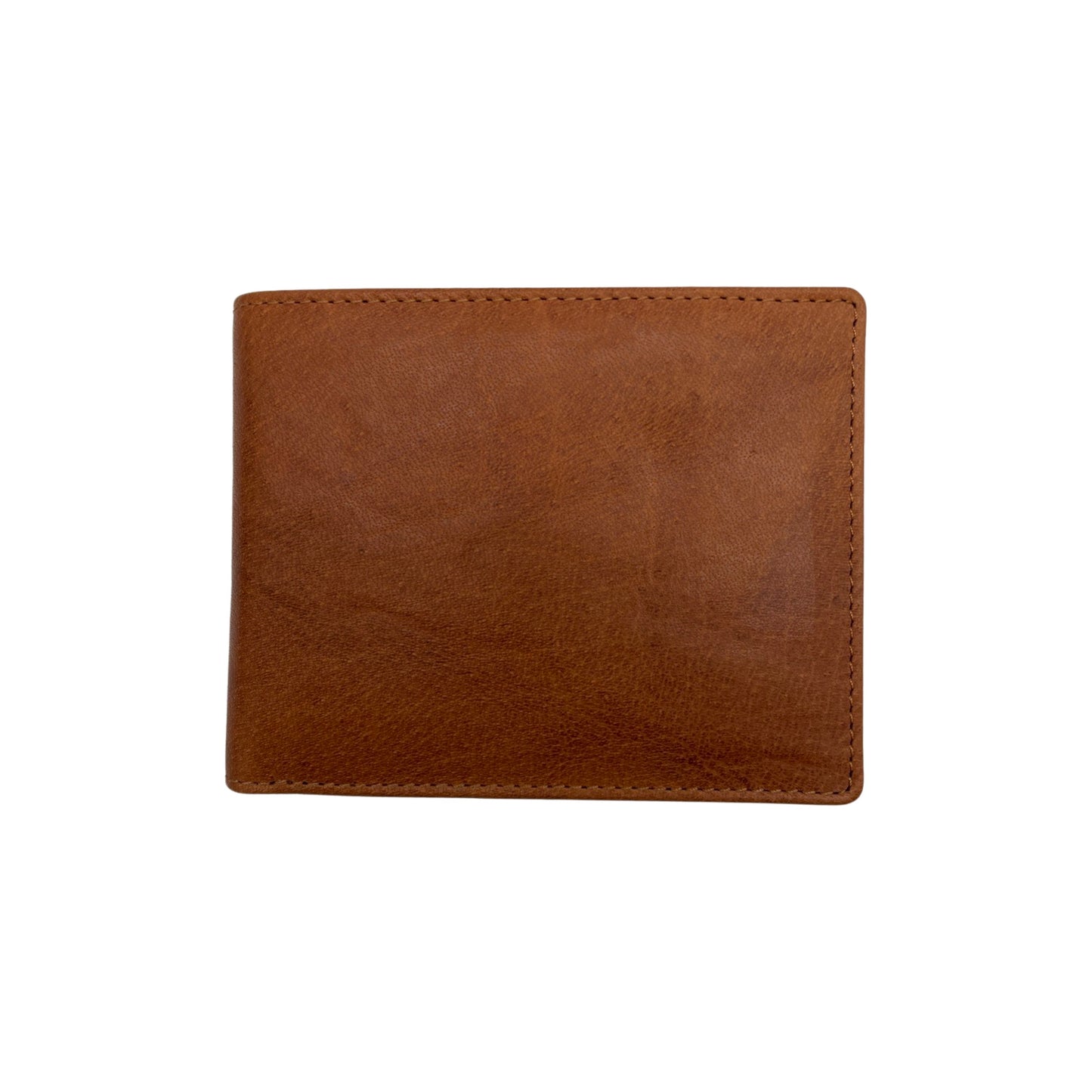 PORTE FEUILLE CUIR SAUVAGE SIMON CAMEL