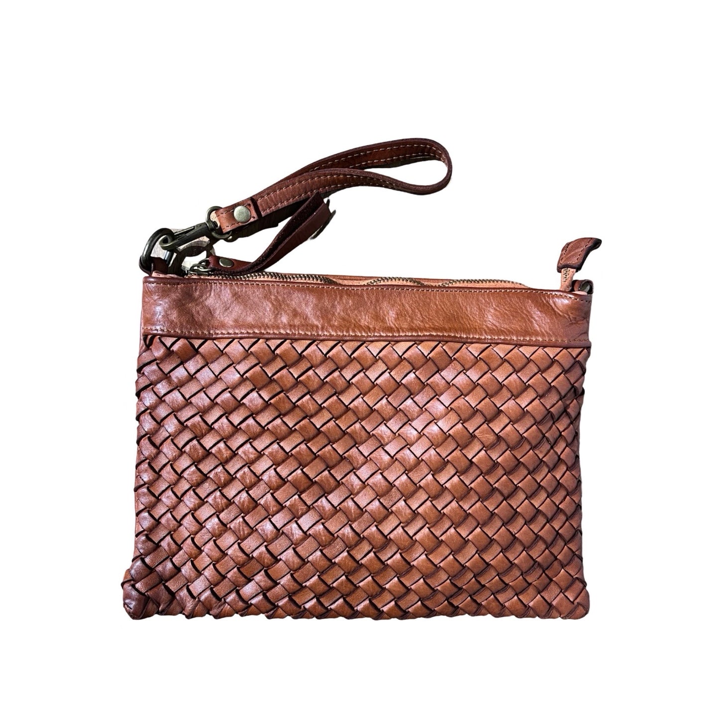 SAC POCHETTE CUIR WASHED BARBARA