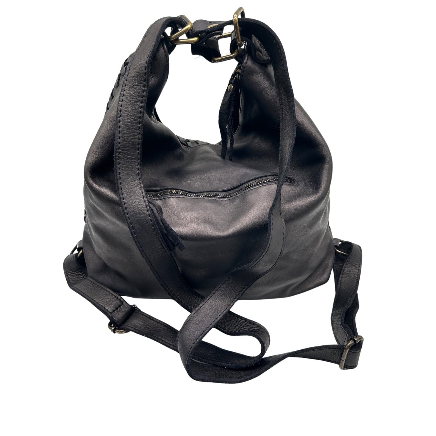 NOEMIE WASHED LEATHER BACKPACK