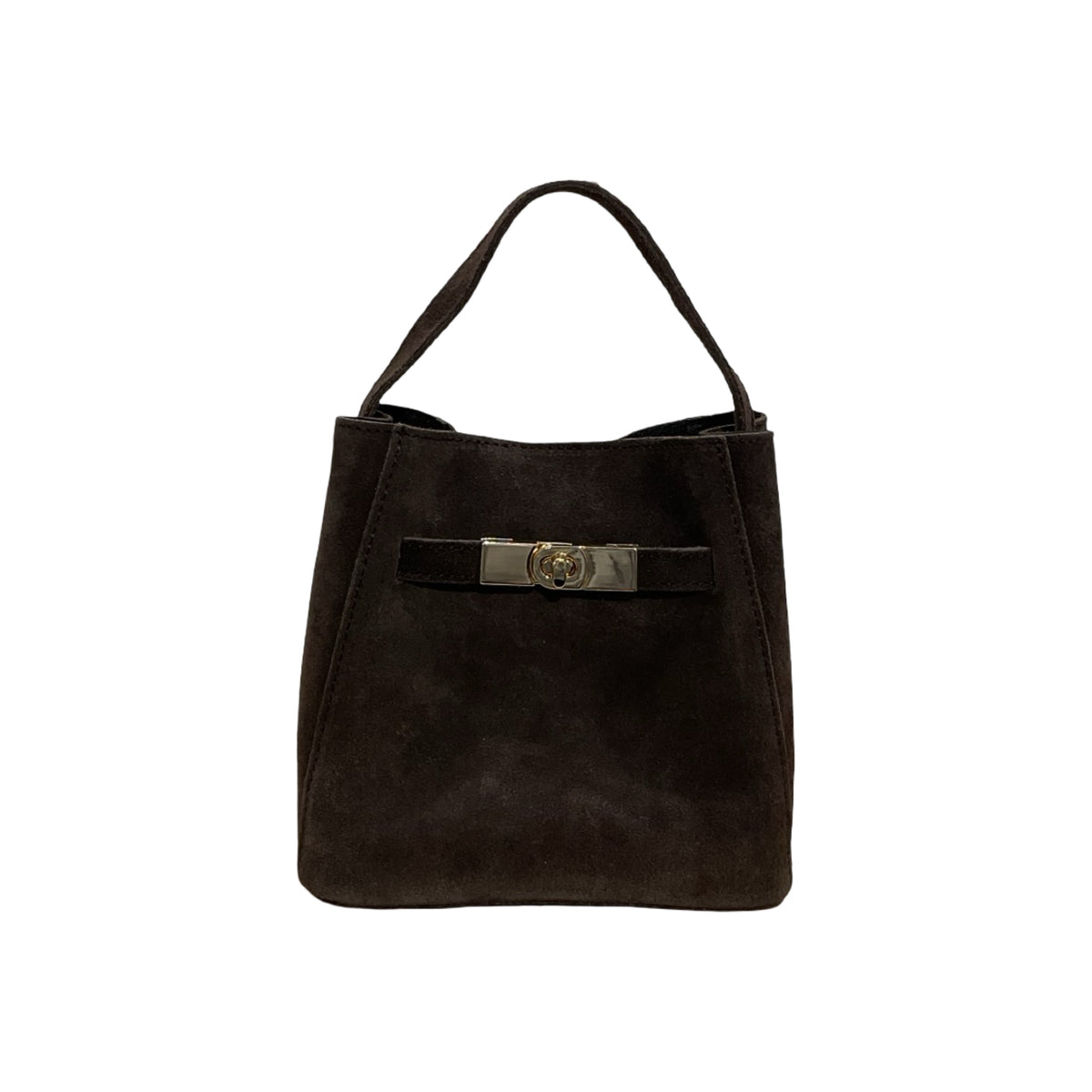 Sac Seau en Cuir Suède Mélodie