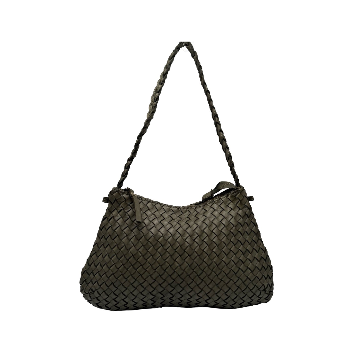 SAC EPAULE CUIR WASHED TRENDY