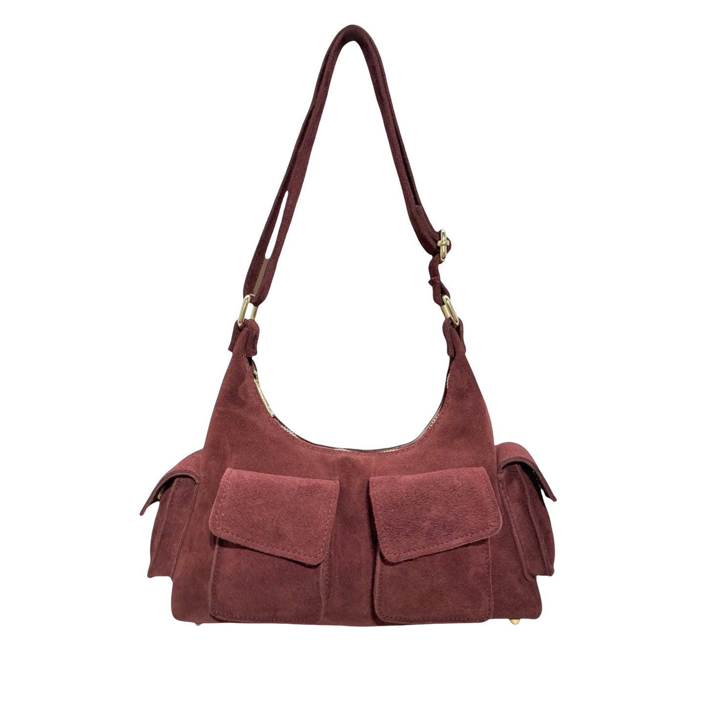 Sac Multipoches Dollar Cuir Suède