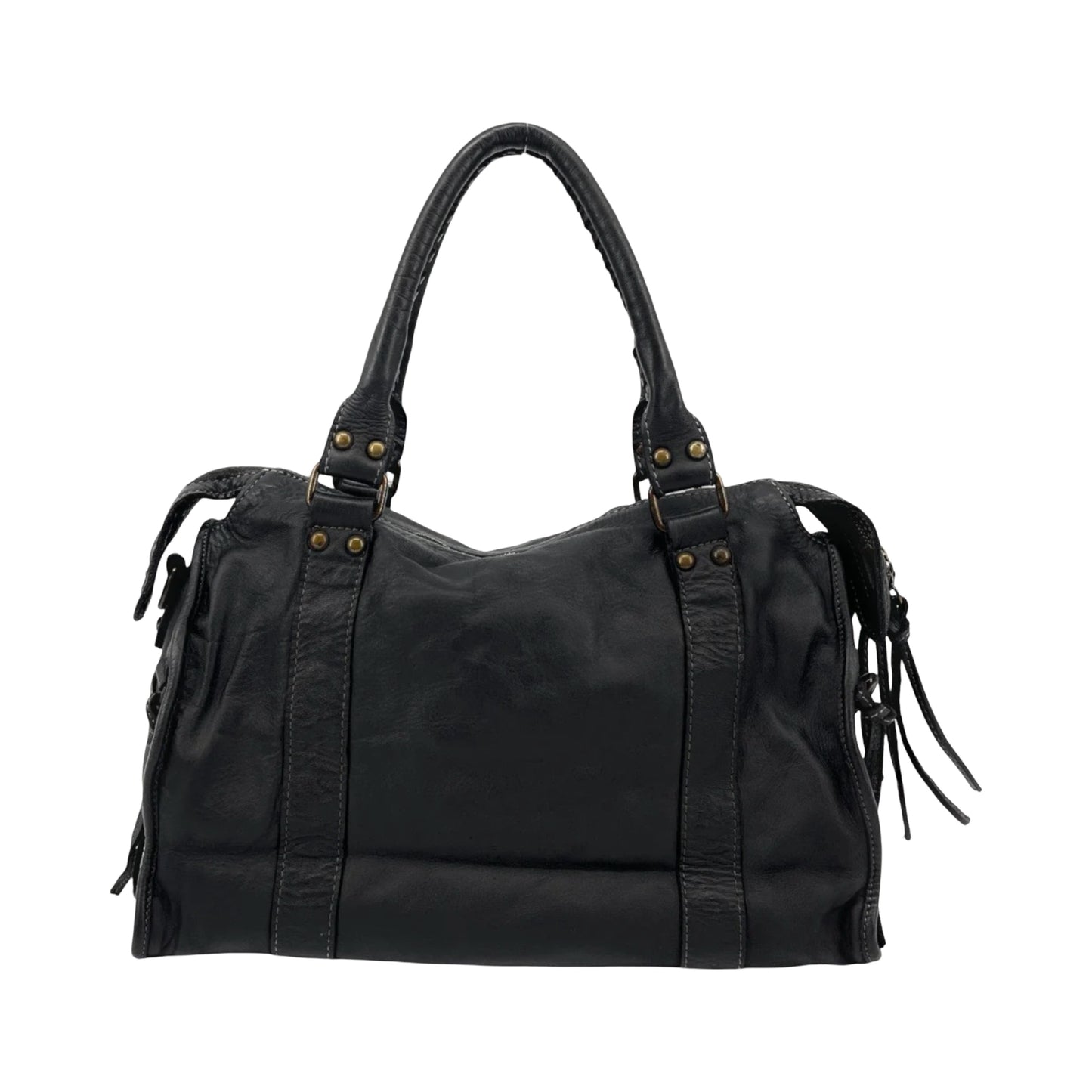 SAC CUIR VINTAGE CAPUCINE L