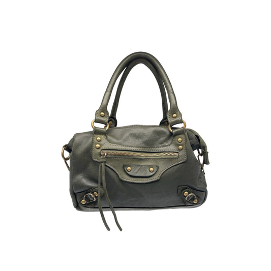 SAC EPAULE CUIR WASHED LUCIE