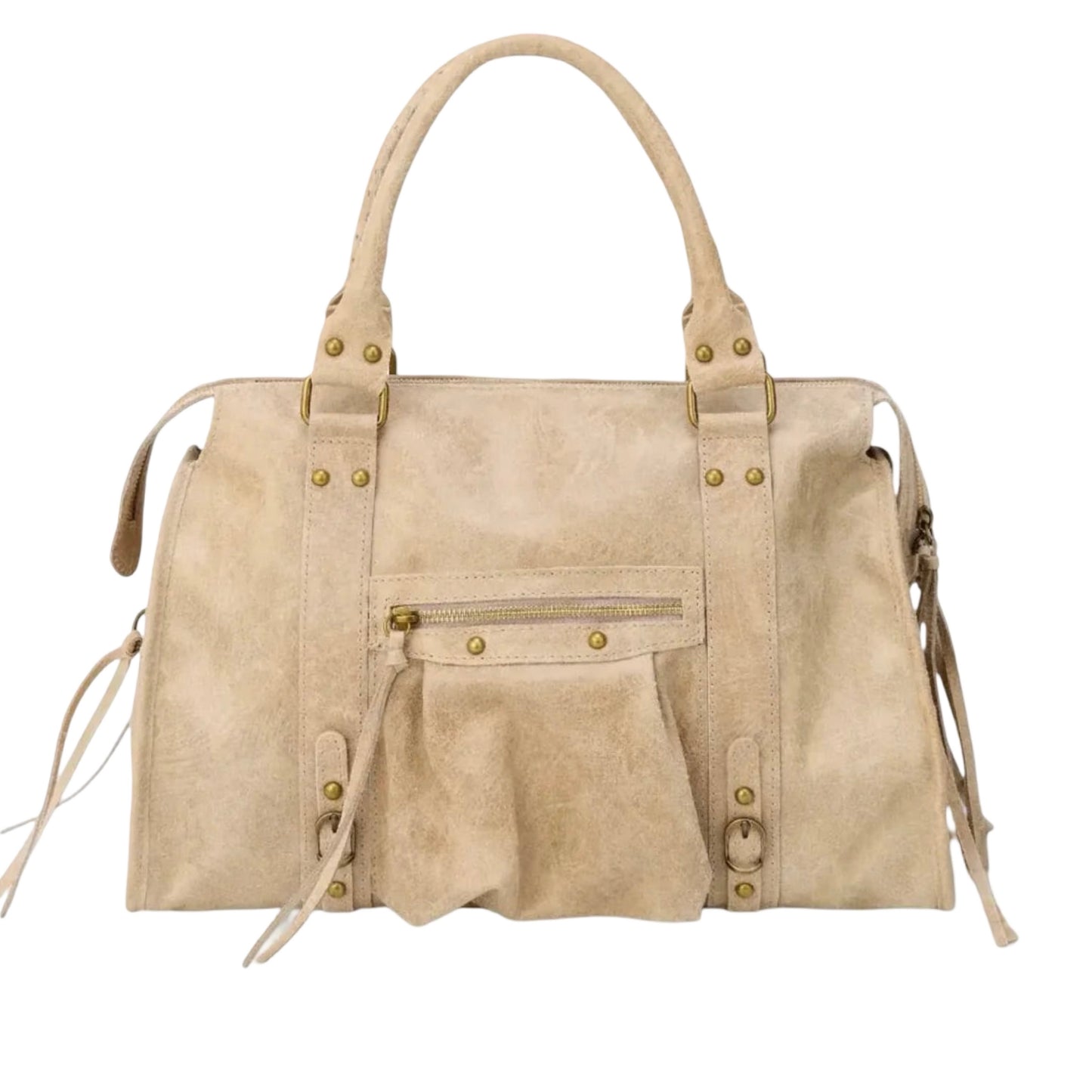 SAC CUIR MATE CAPUCINE L