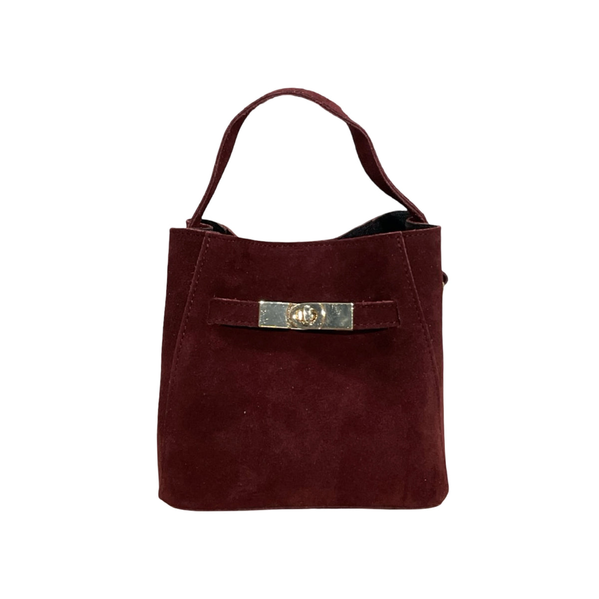 Sac Seau en Cuir Suède Mélodie