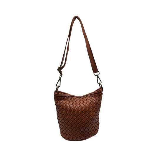 SAC SEAU EN CUIR VINTAGE LEA