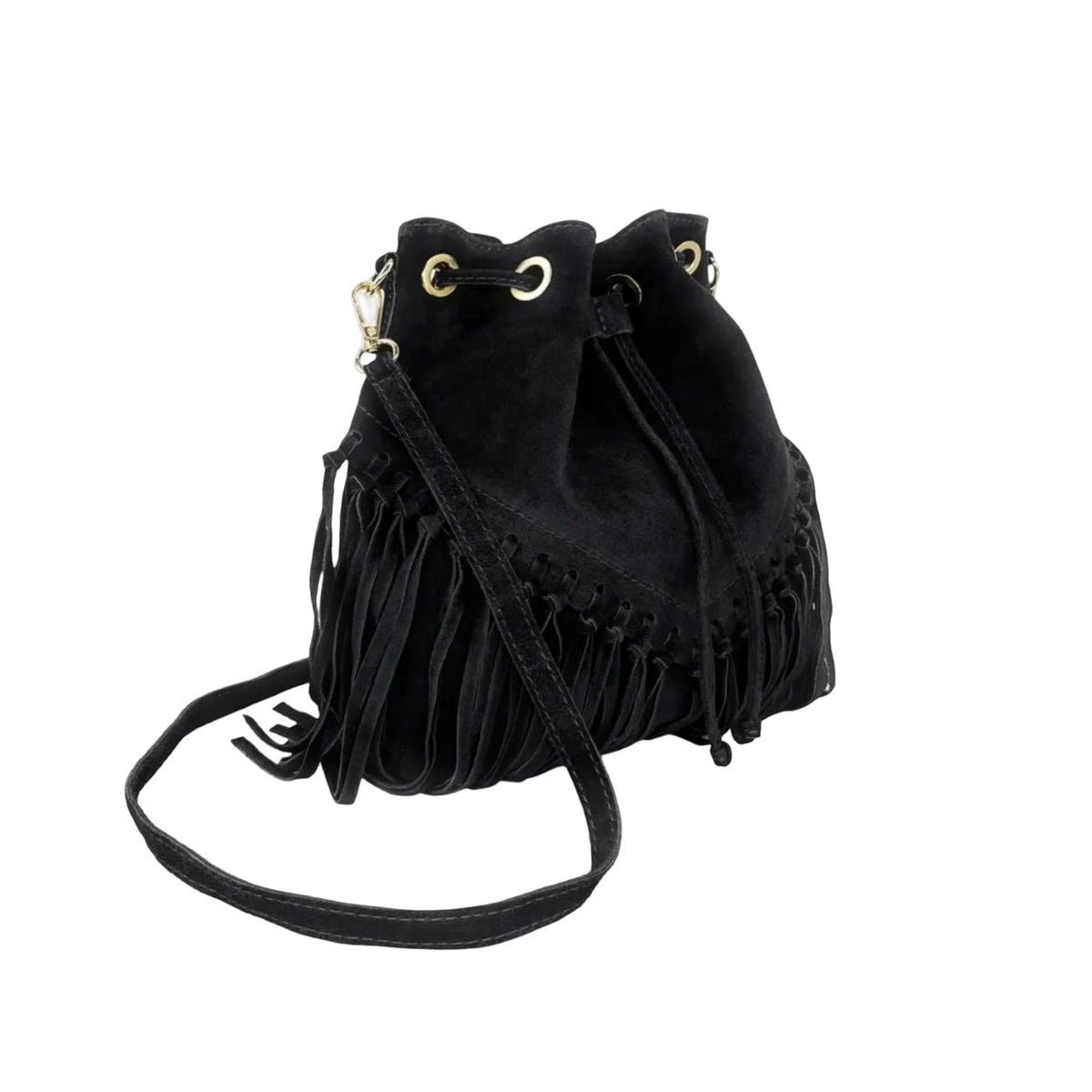 SAC SEAU CUIR SUEDE AURÉLIA