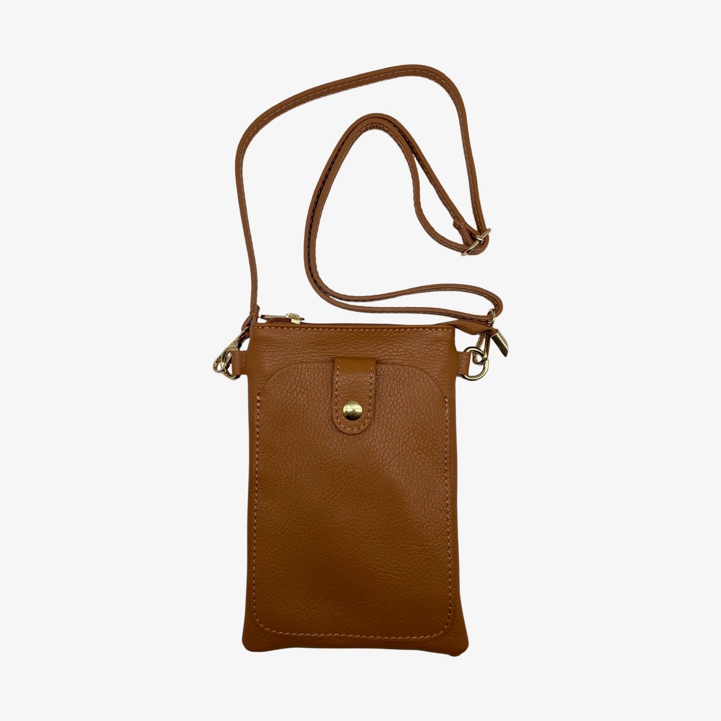 SAC TELEPHONE CUIR GRAINE ALINA