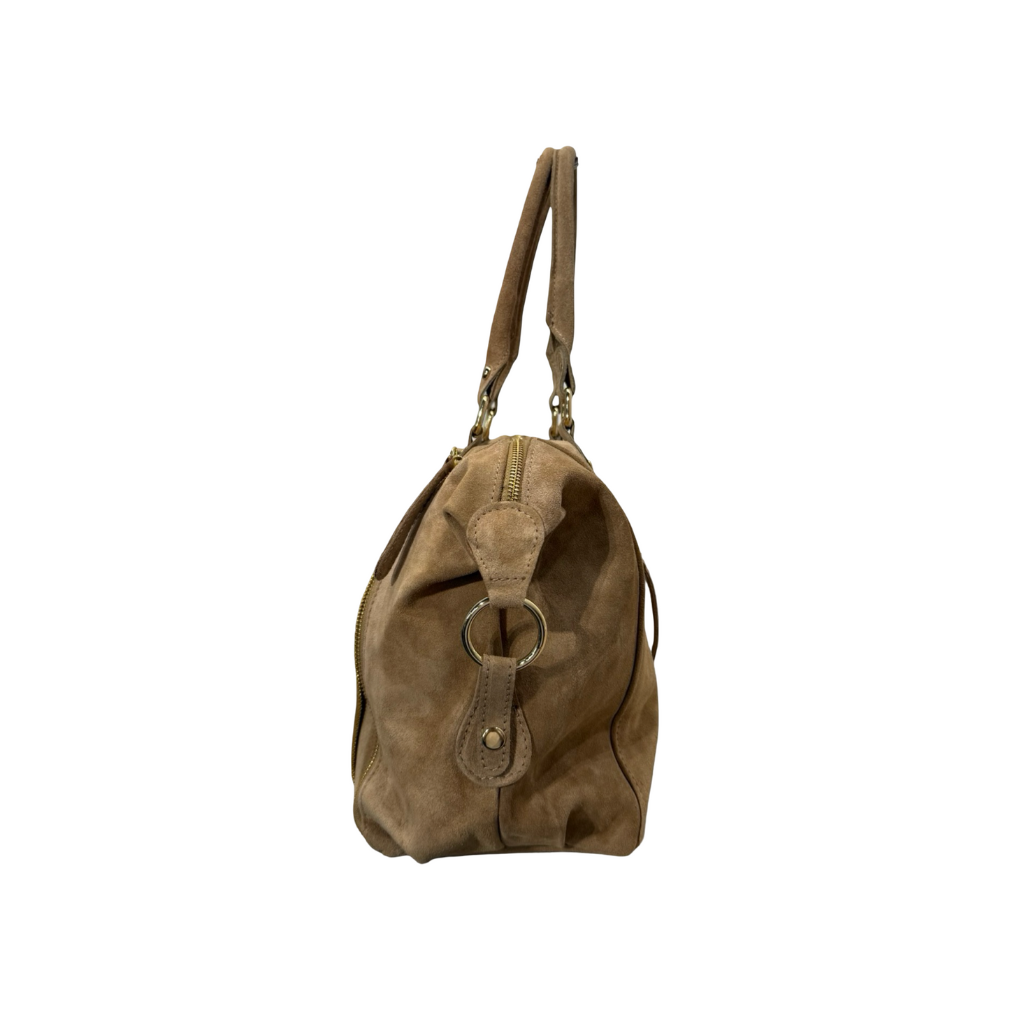 SAC A MAIN CUIR SUEDE BIG GABRIELLE