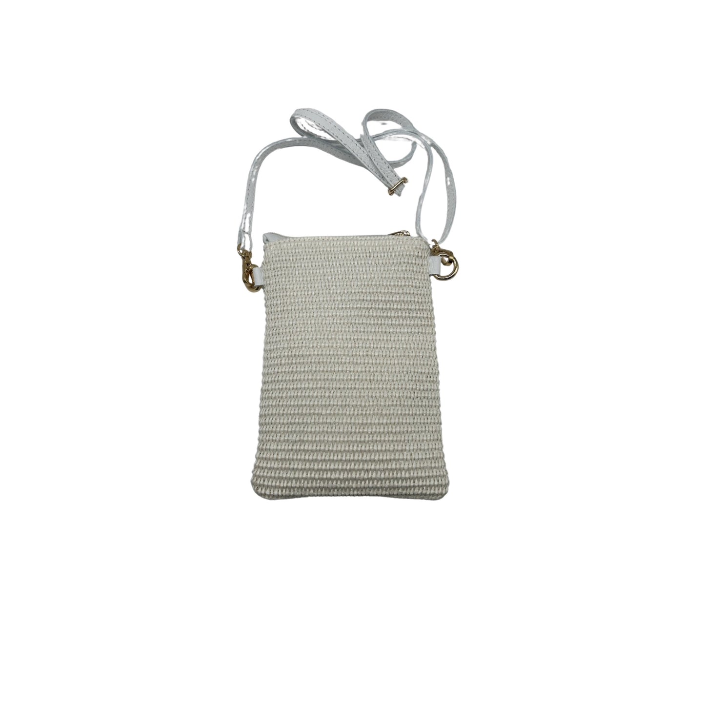 SAC TELEPHONE CUIR GRAINE ALINA TRESSE