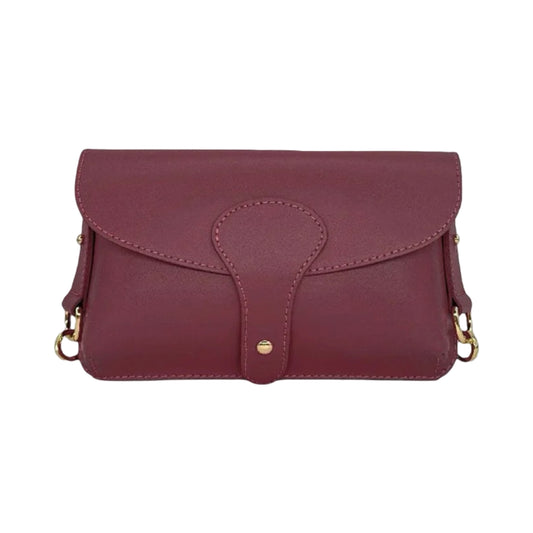 SAC BANDOULIERE CUIR LISSE LOU