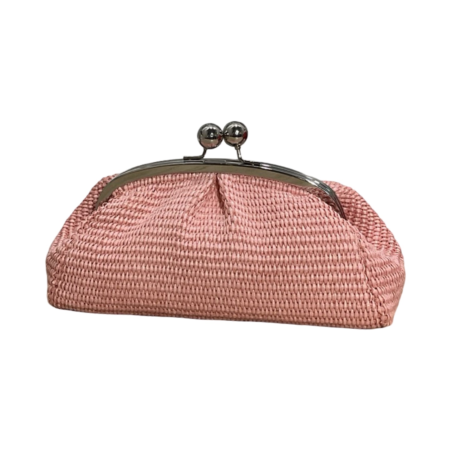 SAC CUIR RAPHIA FERMOIR MELORO