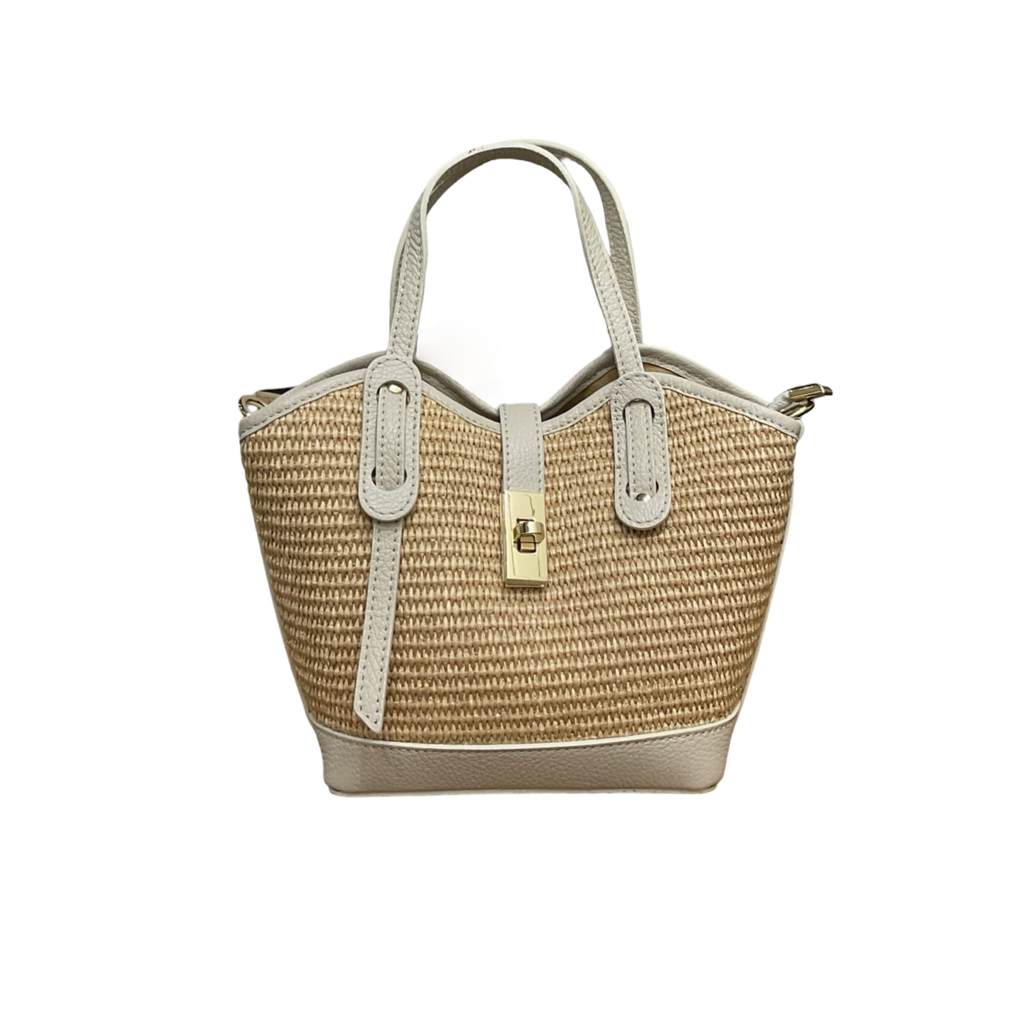 Sac À Main Cuir Raphia Lolo