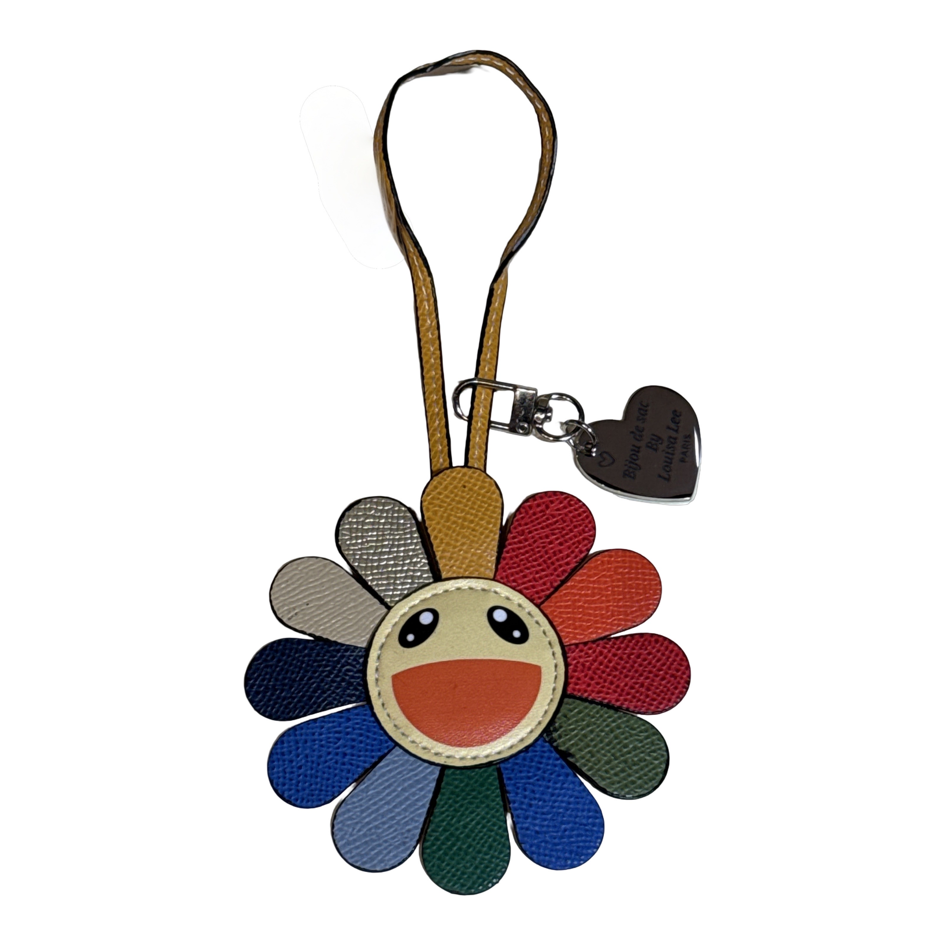 Bijou de sac fleur, conçu pour personnaliser ou embellir votre sac à main .

Dimension : 19cm x 10cm x 2.2cm
couleur : divers
Matière : acier, tissus, perles