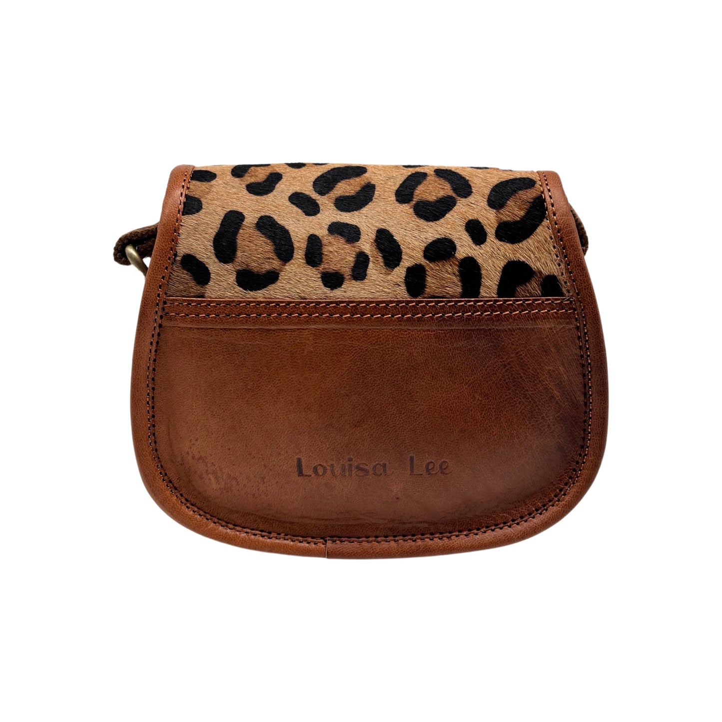 SAC BANDOULIERE CHEYENNE FINITION LEOPARD