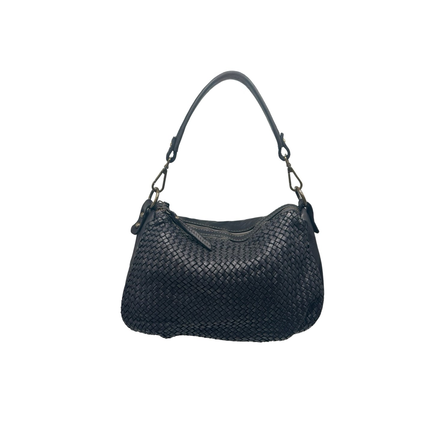 SAC EPAULE CUIR WASHED VINTAGE TERESA