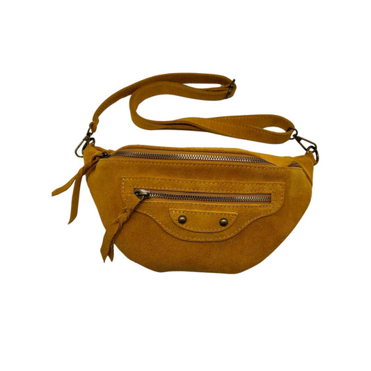 OCRE JADE SUEDE LEATHER BELT BAG