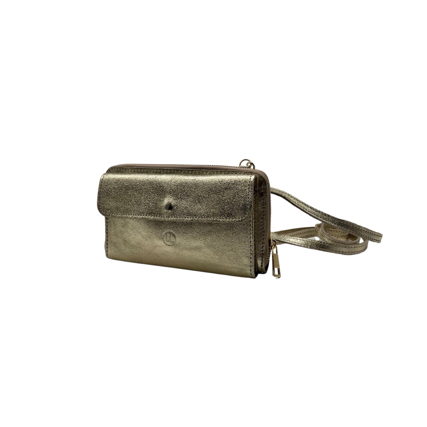 POCHETTE CUIR IRISE HORIZONTAL