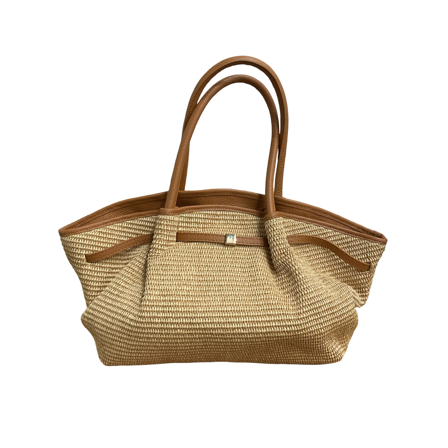 Sac Cuir Raphia Weim