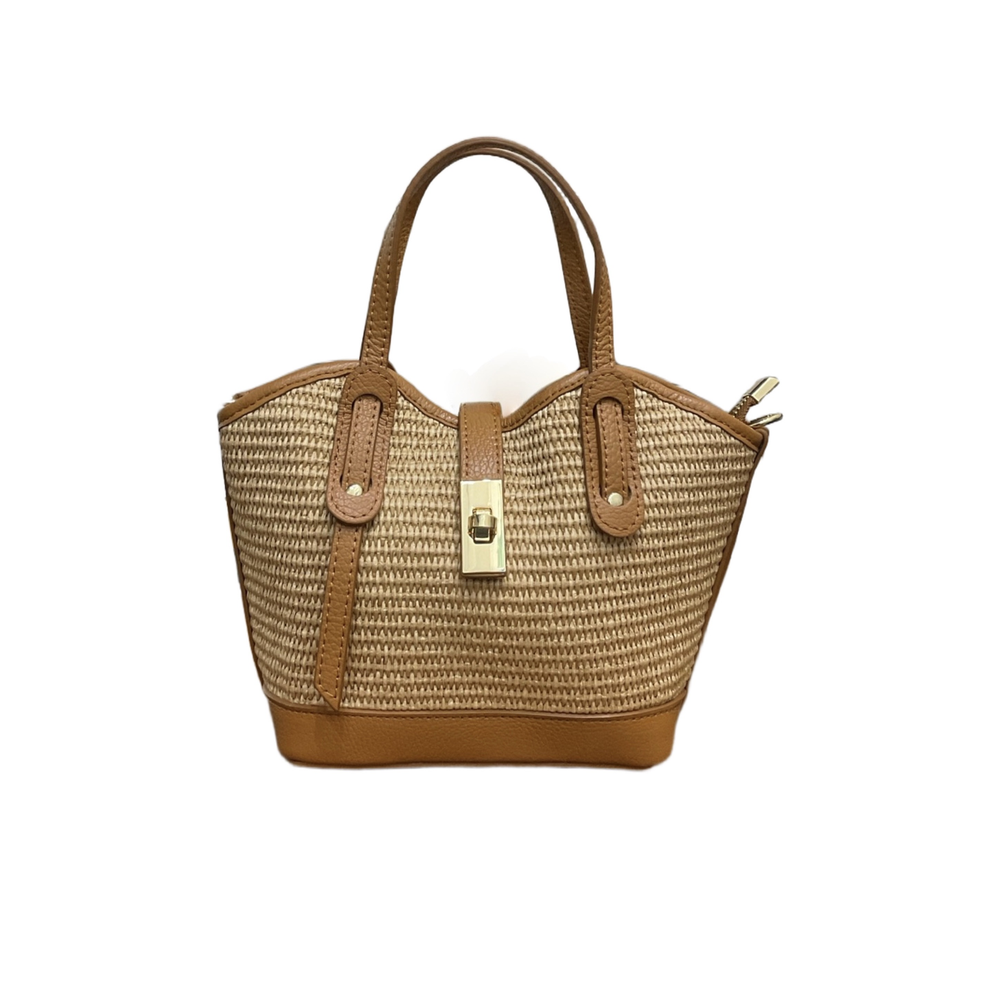 Sac À Main Cuir Raphia Lolo