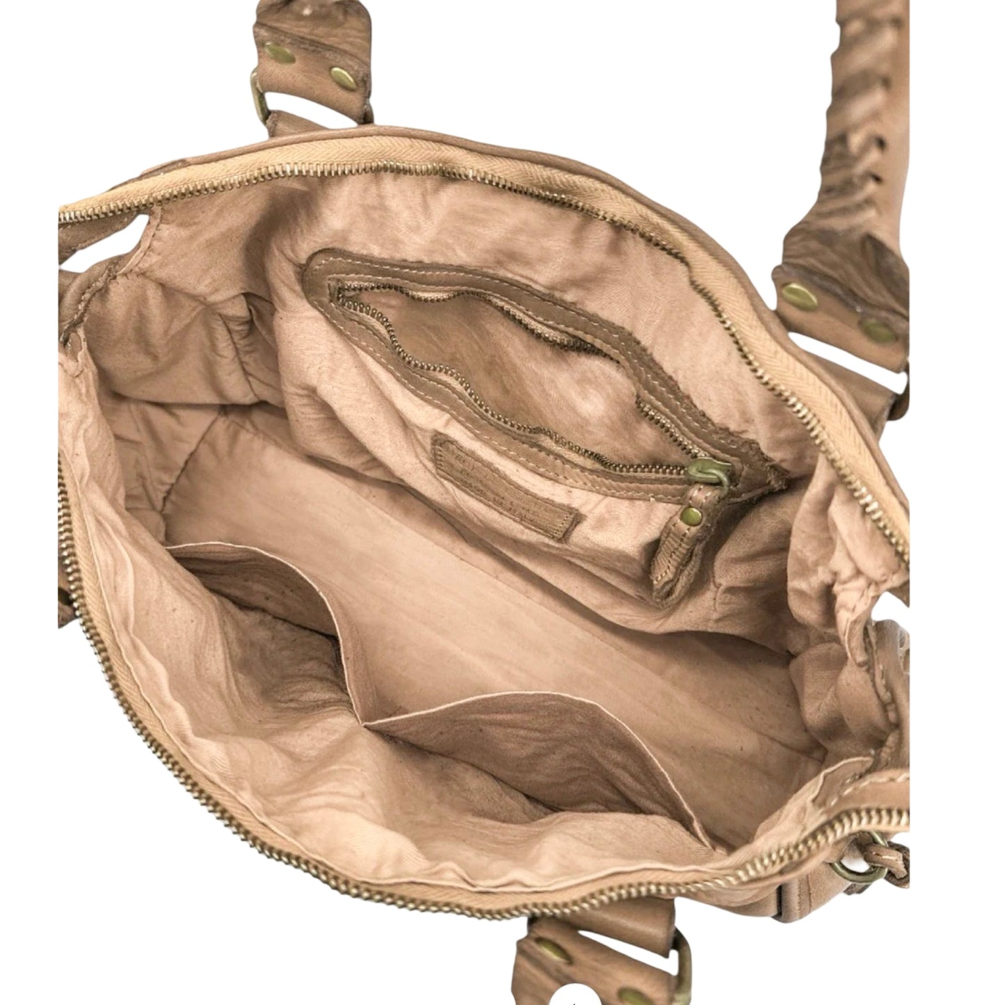 SAC CUIR VINTAGE CAPUCINE L